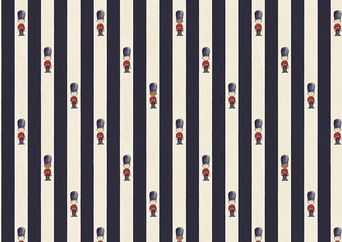 Kings Breakfast, Stripe Prince - Twist&Fit Roman Blind - Image 7